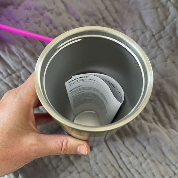 NWT Starbucks 2022 Floral Rainbow Ombré tumbler - Picture 4 of 4